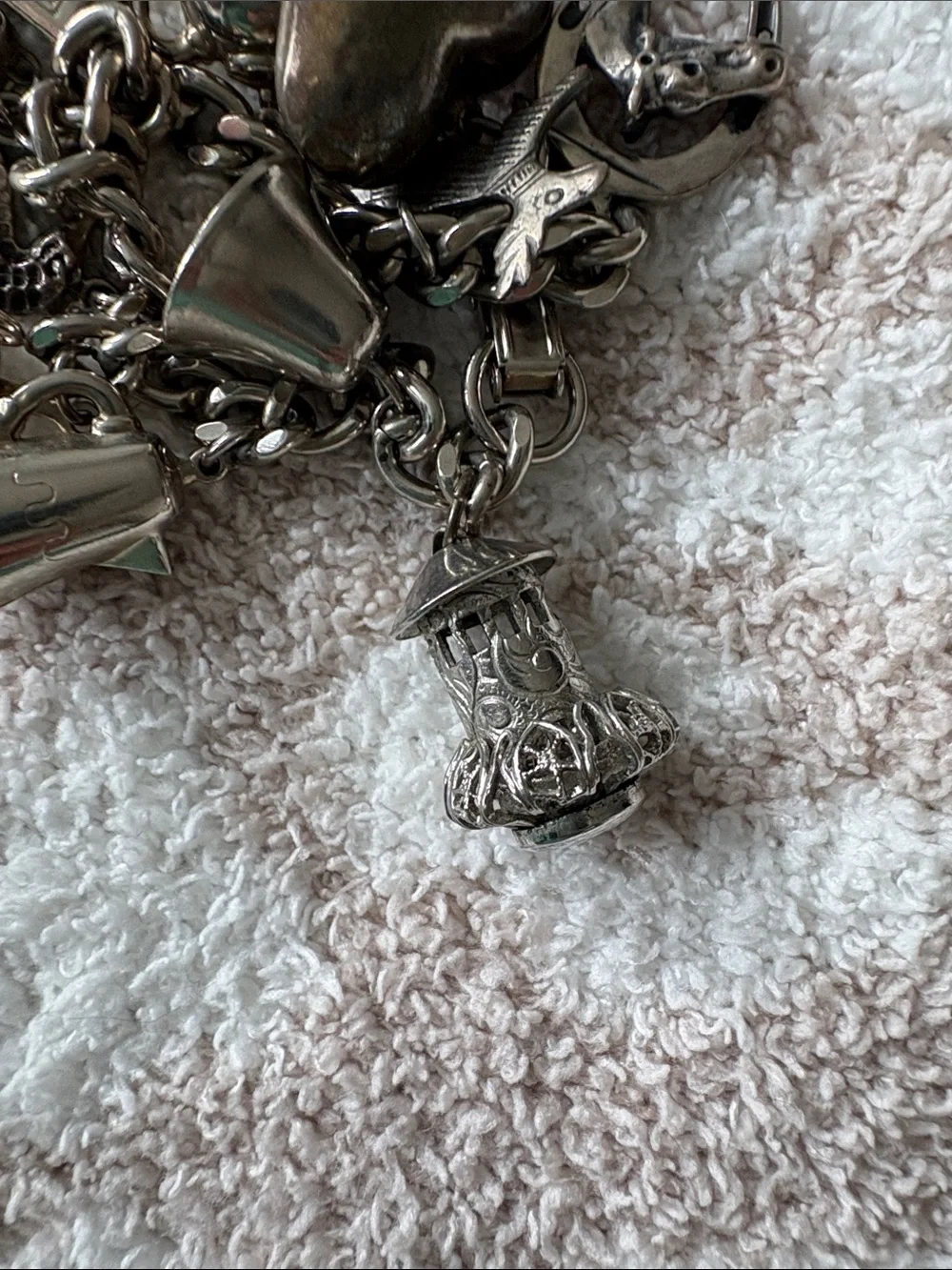 Vintage Charm Bracelet from unknown thrift store in Oregon
